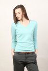 W04 Classic slim V neck