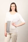 W545 Mondrian intarsia sweater