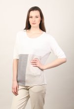W545 Mondrian intarsia sweater