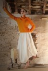 Cross Stitch Cute Guernsey Roll Neck